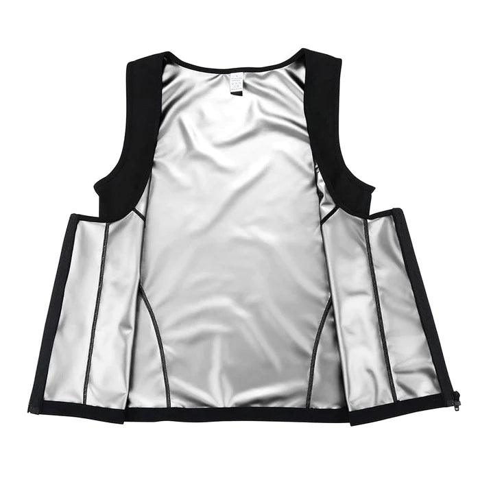 Fat Burning Vest With Zipper