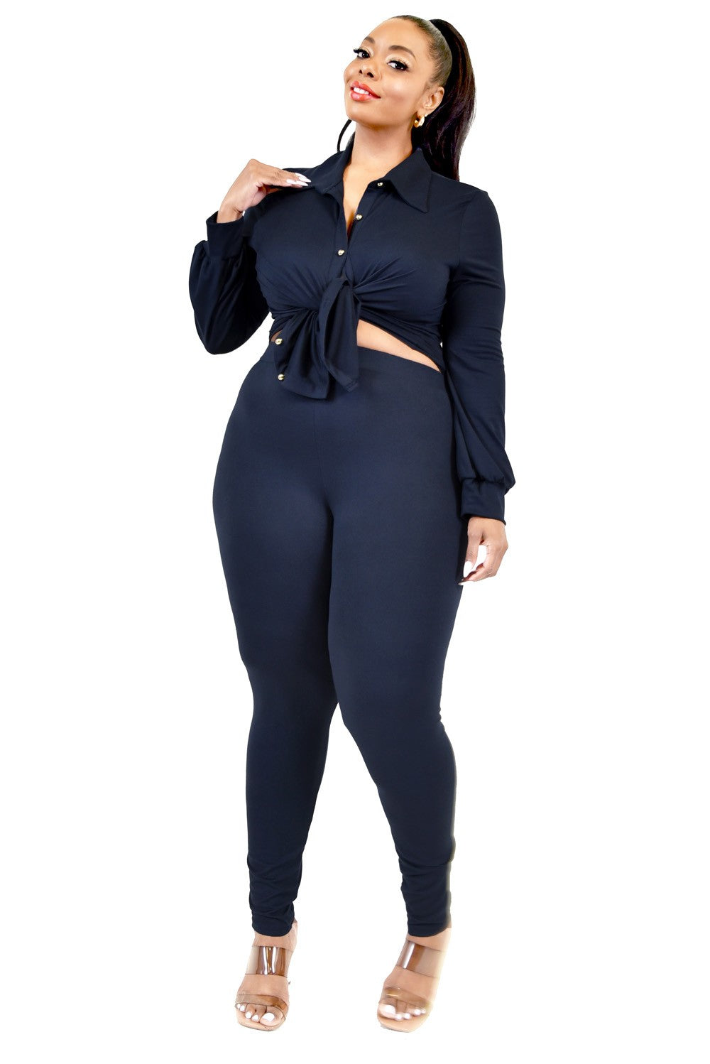 GINNA BLACK SET