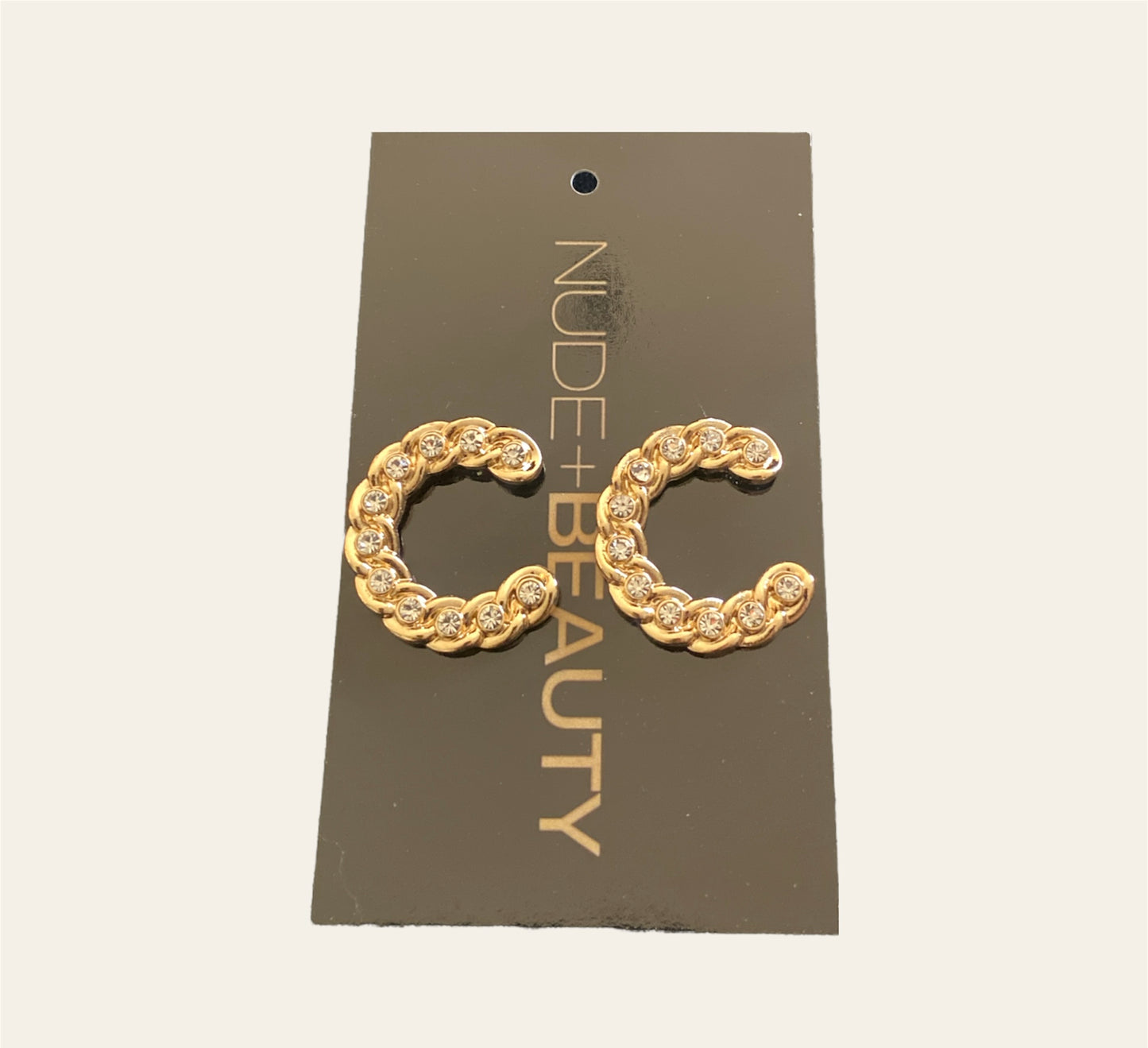 CC Gold Earring