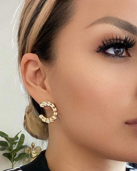CC Gold Earring