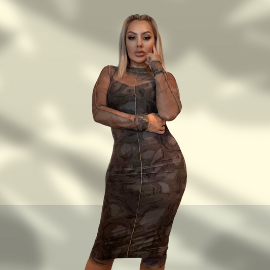 Mesh With Me Dress.